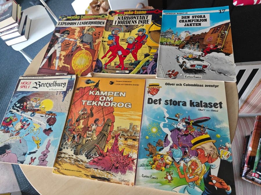 Seriealbum ur Yoko Tsuno-serien